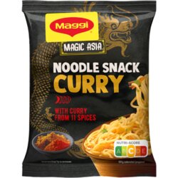 Maggi Magic Asia - Noodle Snack Multipack 4 x 62 g - Curry Cene