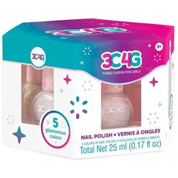 Make_it_Real 3C4G pink zlato, 5 komada laka za nokte Cene