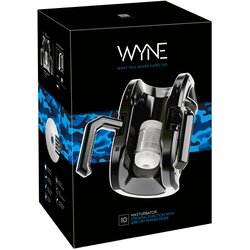 Wyne 10 - avtomatski masturbator z ročajem (črna) Cene