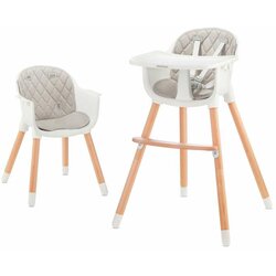 Kinderkraft stolica za hranjenje tini grey (BTKTINIGRY0000) Cene