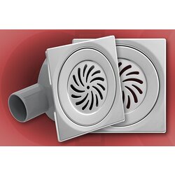  10251 slivnik 150x150mm sa rešetkom horizontalni Cene