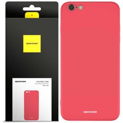 Spacecase SILIKONSKI ZAŠČITNI OVITEK ZA IPHONE 6 6S PLUS RDEČ, (21963590) Cene