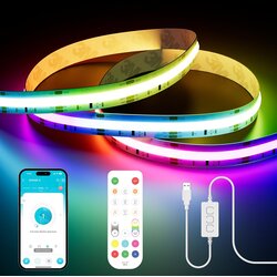 PAUTIX pametni USB LED trak z glasovnim upravljanjem in daljincem – 3 m Cene