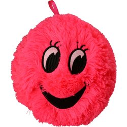 Shaggy plišana lopta na naduvavanje - smajli (roze) Cene
