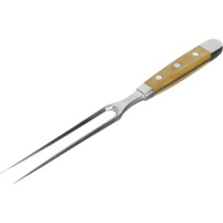 GÜDE alpha meat fork 18cm olive wood Cene