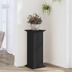 vidaXL Stalak za biljke crni 33x33x80 cm konstruirano drvo Cijene