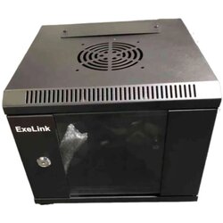 Rek ExeLink 10 in 4U zidni orman vrata staklena,crni,312 × 300 × 310 mm Cene