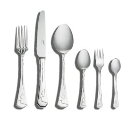 Zepter Masterpiece Zepter stainless steel cutlery set KIMONO - 36 pieces, set for 6 persons, stainless steel Cene