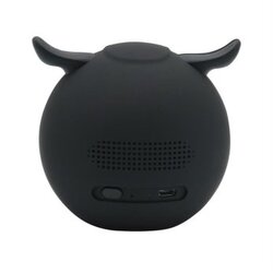 Tws bežični bluetooth zvučnik sova/ crna Cene