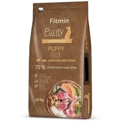 Fitmin Dog Purity Puppy Jagnjetina & Losos sa Pirinčem, hrana za pse 12kg Cene