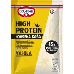 Dr. Oetker ovsena kaša high protein vanila 64g Cene