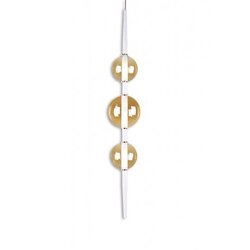 Luna 155 visilica G9 without bulb amber glass Cene