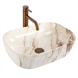 REA Bath Umivalnik na podstavku Belinda Marrone Shiny Cene