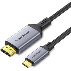 INF Kabel Type-C na HDMI 4K/60Hz za prenos slike z mobilnika na TV 1,2 m, (5000139721) Cene