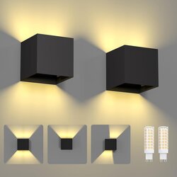 CHANGM 7 W LED stenska svetilka z nastavljivim snopom svetlobe - komplet 2 kosov Cene