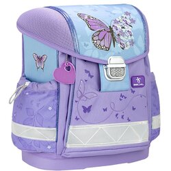 Belmil Ranac za školu Classy 403-13 Purple blue butterfly 32x19x36cm Cene