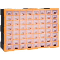 vidaXL Organizator sa 64 ladice 52 x 16 x 37,5 cm Cijene