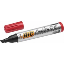 Bic marker permanent crveni 2300 kosi vrh Cene
