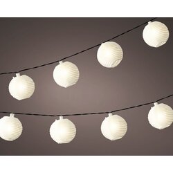Lumineo solarne kugle u nizu, bele 89480100 Cene