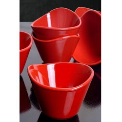 Hermia Concept Set keramičkih činija, 6 komada, Crveni Cene