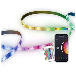 Ksix SmartLED traka 5m, mogućnost rezanja, 1800 lm, sink. glazbe, RGB+CCT Cijene