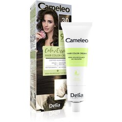 Delia Cosmetics Cameleo Color Essence barva za lase v tubici odtenek 3.0 Dark Brown 75 g Cene