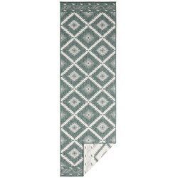 NORTHRUGS Zeleno-krem zunanja preproga Malibu, 250 x 80 cm Cene