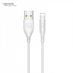 Usams podatkovni kabel U18 SJ266 Lightning 2A dožina 1 m - bel Cene