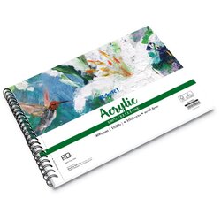 MayArt Blok Akrilik MA00948, A4, 10 listova, 400g, Spiralni Cene