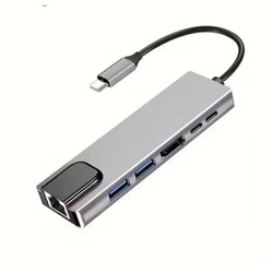 Type c to RJ45(100Mbps) HDMI USB3.0 USB2.0 max0022 Cene