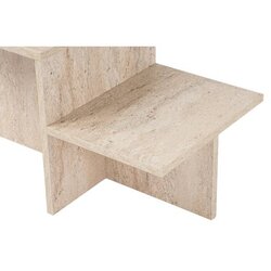 Hanah home stočić za dnevnu sobu harmony - travertine travertine coffee table Cene