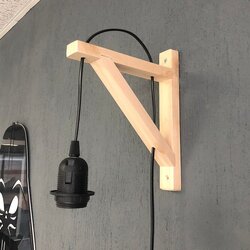 Opviq Zidna lampa E27 Grlo, Crna Cijene