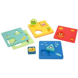 Tooky Toy logička igra "složi oblike" ( A058586 ) Cene
