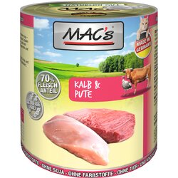 MAC's Varčno pakiranje MAC´s Cat 12 x 800 g - Teletina & puran Cene