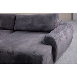 Atelier Del Sofa ugaona garnitura enjoy corner chl O3 2R anthracite Cene