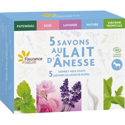 Fleurance Nature Set of 5 Donkey Milk Soaps - 500 g Cijene