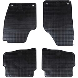 vidaXL Avto preproga 4 pcs Črna primeren za VW POLO 10 / 01-09 NS Guma, (5000151725) Cene