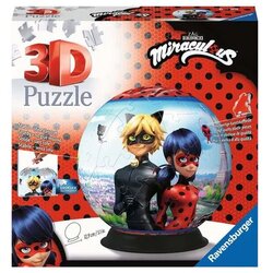 Ravensburger Puzzle - 3D Puzzle - Puzzle Ball Miraculous, 72 delov Cene