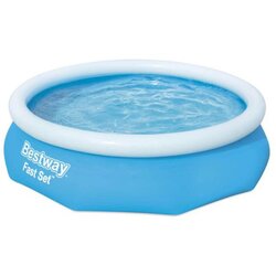 Bestway Nadzemni bazen Fast Set™ brez črpalke Ø 305 x 76 cm, moder, okrogel Cene
