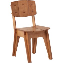 SoBuy kuhinjski stol z naslonjalom barski stol rjav 60x44x86 cm, (21338227) Cene