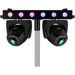 AUDIO KONDRIC Fuze Twin LED Spot Moving Head Bar - - Audio-Kondric Cene