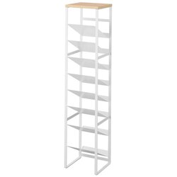 YAMAZAKI Belo kovinsko držalo za vino število steklenic 16 20x88,5x19 cm Tower – Cene