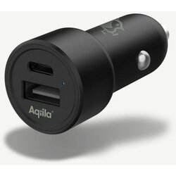 Aqiila Chargerbird CC2 Carcharger USB-C + USB-A Cene