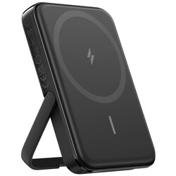 Anker 322 MagGo 5000mAh magnetni brezžični powerbank s stojalom, črn Cijene