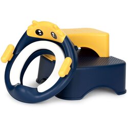 ECO TOYS stepenice za WC za djecu plavo-žute Cijene