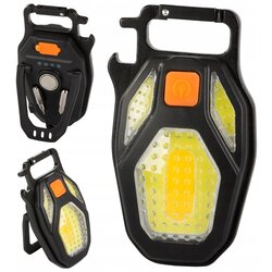 Bailong 3v1 aku. COB LED svetilka obesek za ključe odpirač izvijač USB, (5000242152) Cene