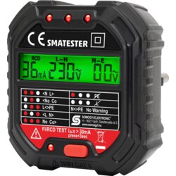 Sma Tester utičnica, LED indikator, Voltmetar - TESTER Cene