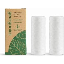 Georganics zobna nitka, 100 metrov - spearmint Cene