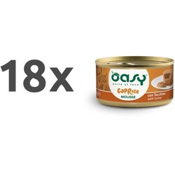 Oasy Caprice Mousse Adult puran, mousse v konzervi - 85g 18 x 85 g Cene