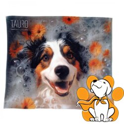 Tauro Pro Line soft Blanket Australian Shepherd 127x152cm, Mekano Šareno Ćebe Cene